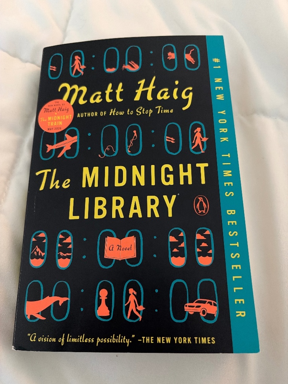 the Midnight Library book by Matt Haig